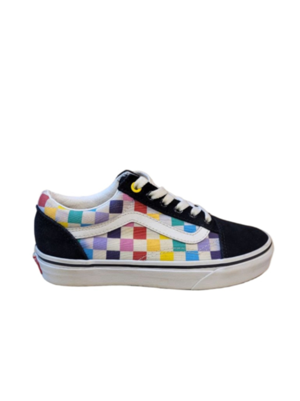 Vans Old Skool Multicolored Size 4 Men's 5.5 Women's Canvas Athletic Sneakers
